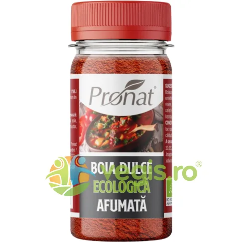 Boia de Ardei Dulce Afumata Ecologica Bio 60g