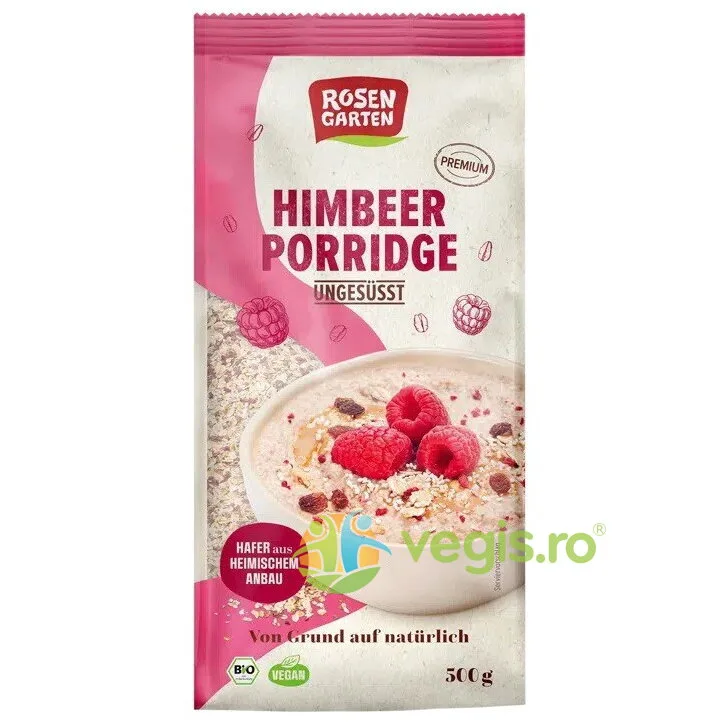Terci din Ovaz cu Zmeura Ecologic Bio 500g